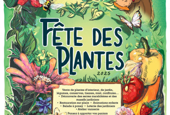 Affiche Fête des plantes à Bouaye
