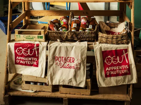 Présentoir du Potager